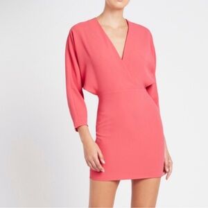 IRO Detina Coral Mini Dress Size FR 40 /US M